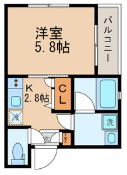 ブレナムテラスの間取り|間取りです。