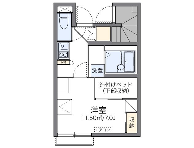 代表的な間取のため実際の間取とは異なる場合があります
