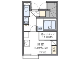 代表的な間取のため実際の間取とは異なる場合があります