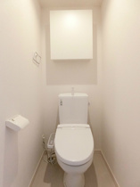 清潔感のあるトイレです