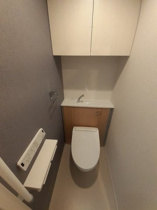 シンプルで使いやすいトイレです