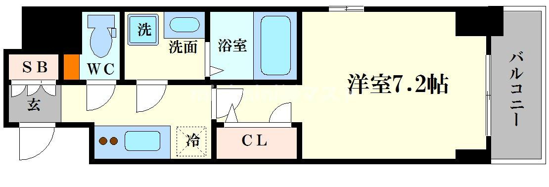 エスリード本町レジデンスの間取り