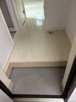 落ち着いた玄関です