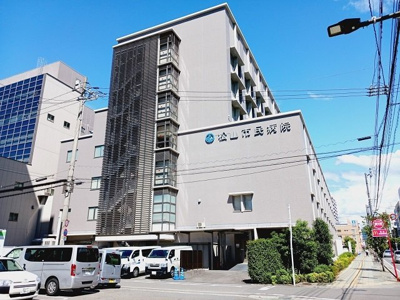 【周辺】 | シャンド・フルール　Ｍ | 松山市民病院様まで800m