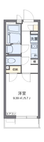 クレイノプランドール武蔵境の間取り|代表的な間取のため実際の間取とは異なる場合があります