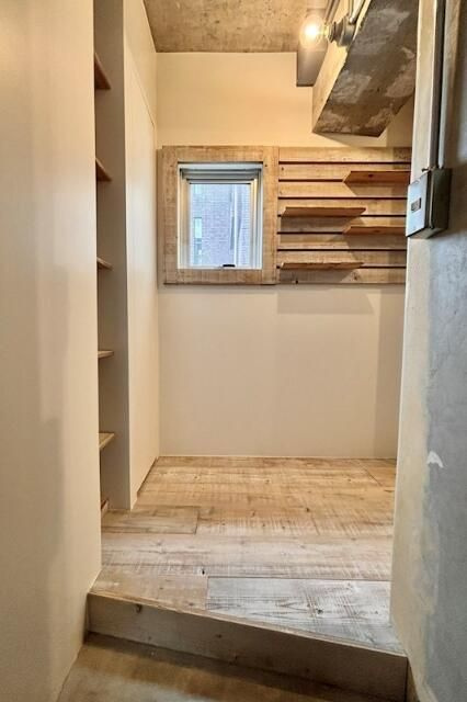 朝日関口マンションの玄関