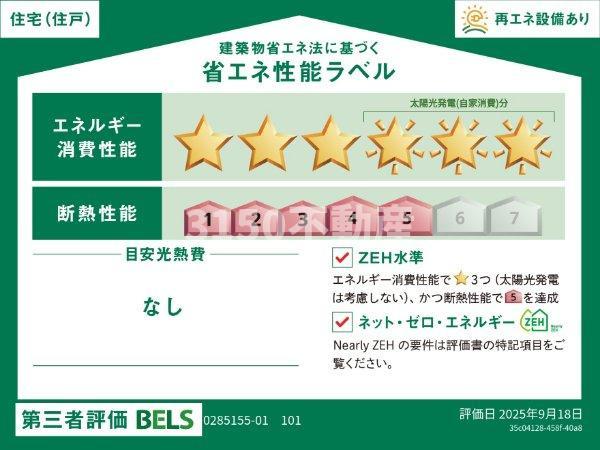 イースト・ワンの省エネ性能ラベル