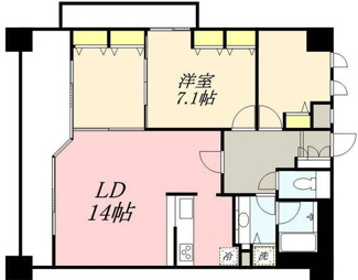 【間取り】 | ＬＡＮＡＩ　Ｔ　ＧＡＲＤＥＮ | 間取りです。
