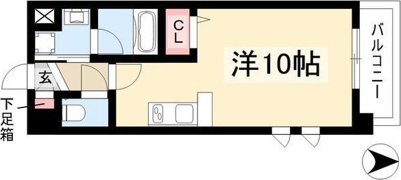 ベレーサ新瑞橋の間取り