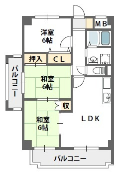 【間取り】 | メゾン都