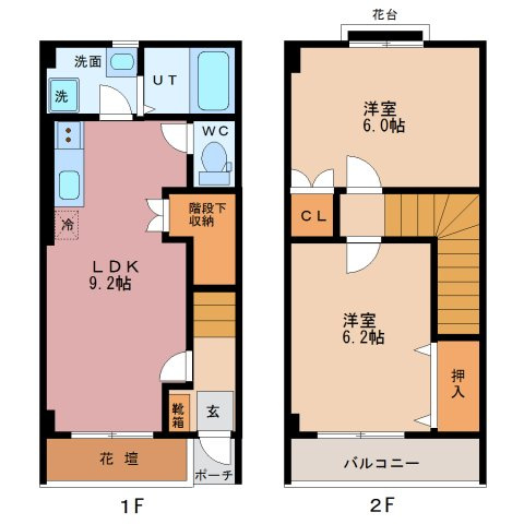 カトルレーヴの間取り