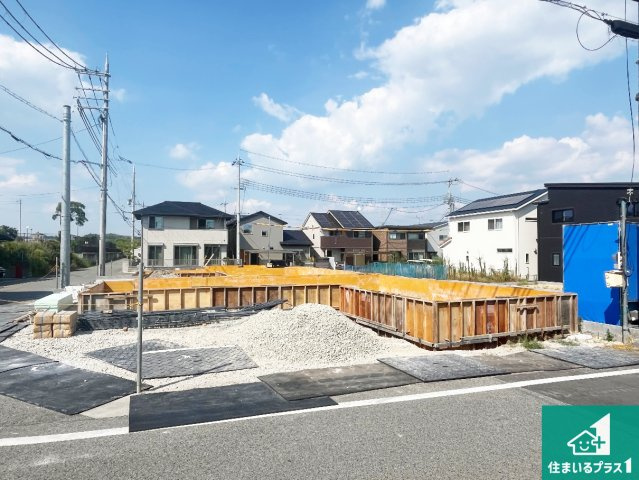 明石市大久保町松陰山手　第1期　新築一戸建ての外観|現在建築中！落ち着いた街並みで新生活を始めることが出来そう！周辺の物件も併せてご紹介させて頂きます！