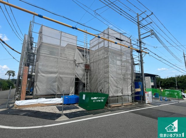 明石市大久保町松陰山手　第1期　新築一戸建ての外観|現在建築中！落ち着いた街並みで新生活を始めることが出来そう！周辺の物件も併せてご紹介させて頂きます！