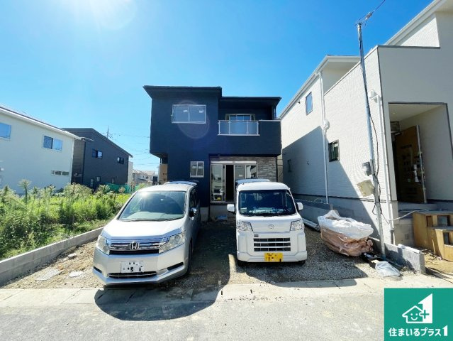 明石市大久保町松陰山手　第1期　新築一戸建ての外観|現在の進捗状況です！順調に作業進行中、完成が待ち遠しいです！詳細の間取り等、お気軽にお問い合わせください！