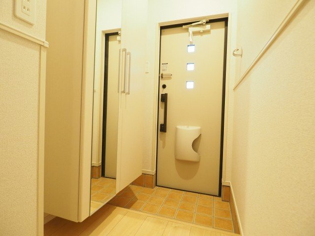 アルパＢの玄関