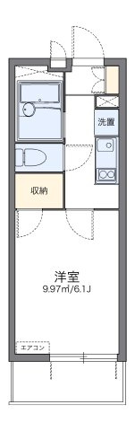 レオパレスプリマヴェーラの間取り