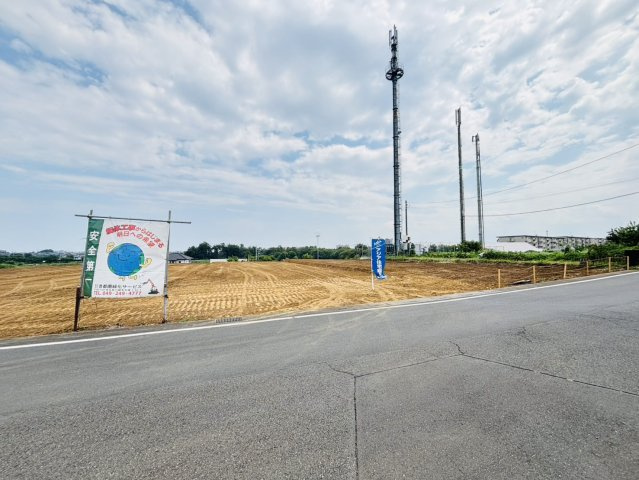 敷地面積146坪　売地　川越市吉田の外観|更地、本下水利用可能！小中学校が至近！住環境良好です♪
現地（2026年8月）撮影