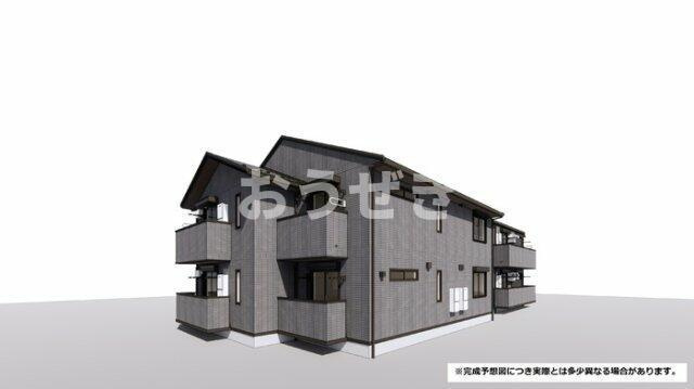 グランガーデン弘明寺の外観パース|グランガーデン弘明寺　外観パ…