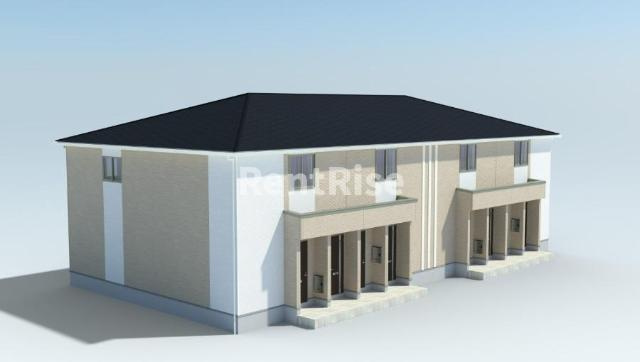 東五城字西大堀新築アパートの外観|外観写真（昼）
