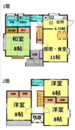古河市大山　中古一戸建ての画像