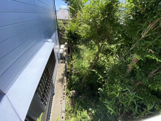 長崎市立山　一戸建ての庭