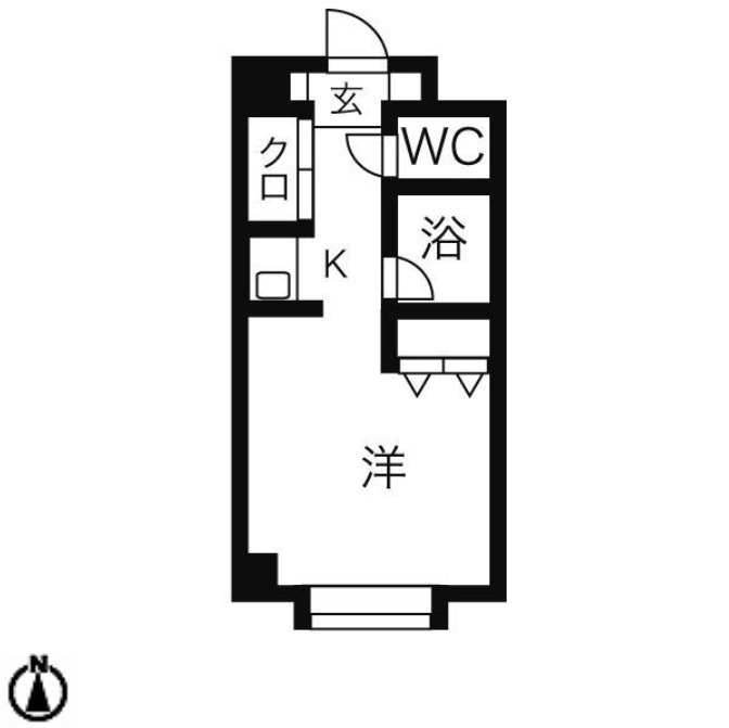 リエス尾頭橋の間取り