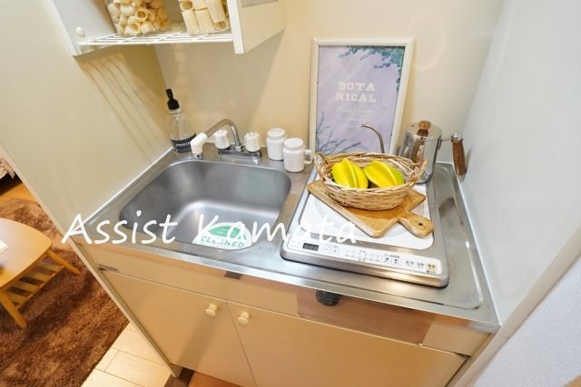 アクトピア田園調布南のキッチン|家具・小物はイメージです。つきません