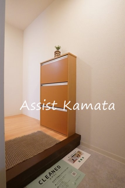 アクトピア田園調布南の玄関