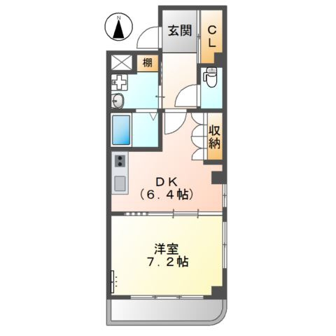 Ｓｃｅｎｔ　Ｇｒａｃｅの間取り