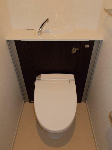 リバティーズSAGA.Ⅰのトイレ|落ち着いた色調のトイレです