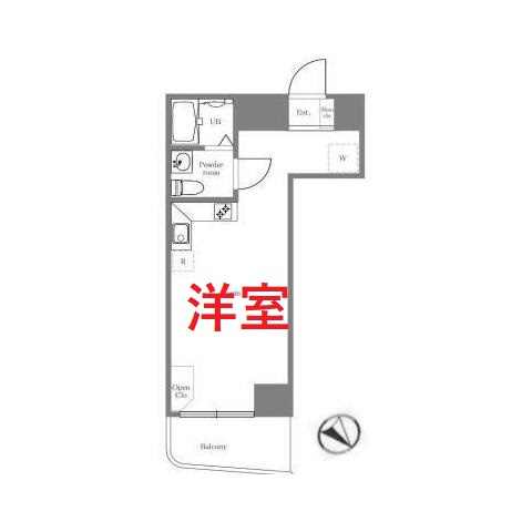 【間取り】 | セブンスターマンション第８五反田