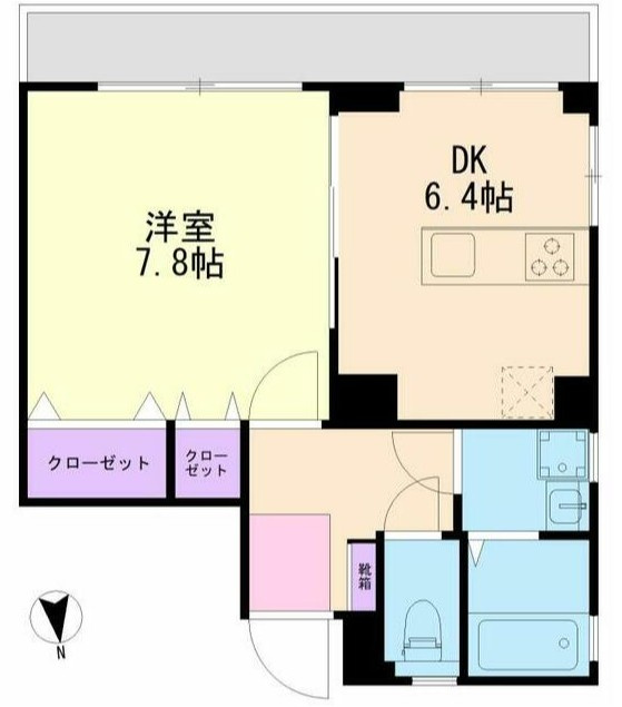 尾頭ビルの間取り