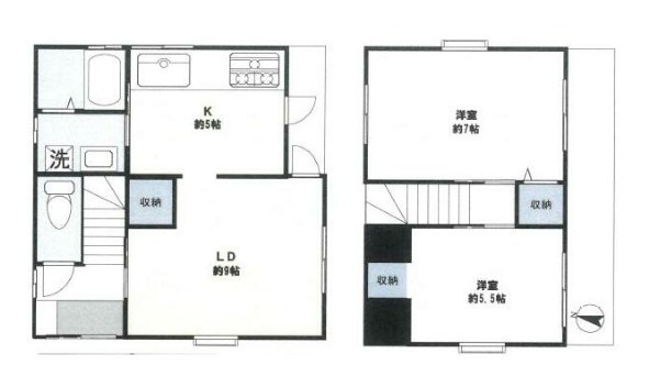 下馬５丁目戸建 の間取り
