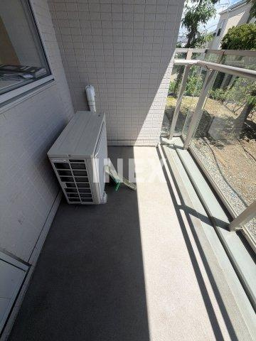 横浜市鶴見区豊岡町の賃貸マンションのバルコニー