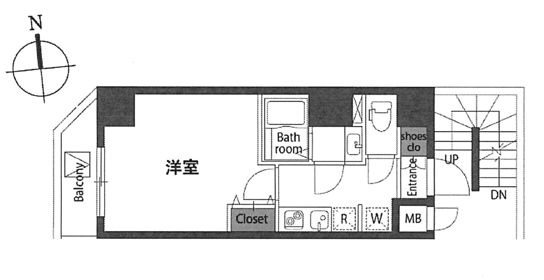 CREALpremier浅草の間取り