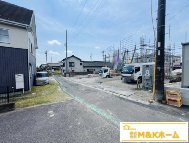 半田市向山町3丁目　全3棟　3号棟の外観|R8.7.30撮影　南向きで日当たり良好なバルコニー♪