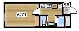 Harvest松戸の間取り