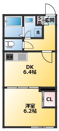 早稲田鶴巻町IMAハウスの間取り