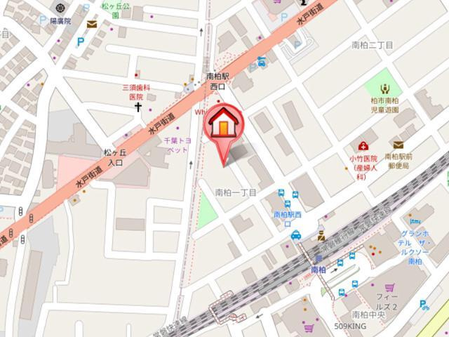 南柏ポラール・コートの地図