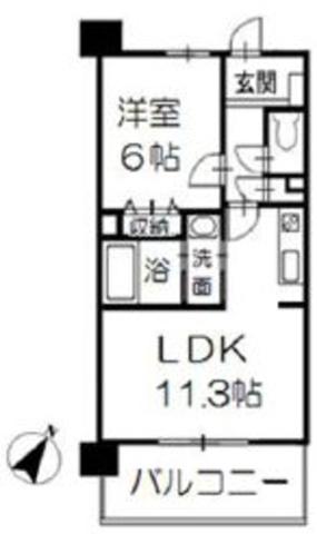 南柏ポラール・コートの間取り