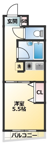 ハイツカプリーズの間取り