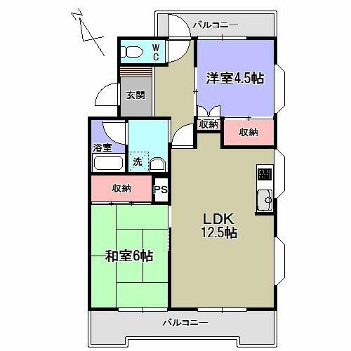 【間取り】 | 第5松本マンション