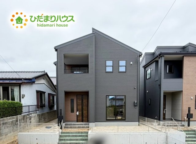 いわき市常磐上湯長谷町第3　新築戸建　1号棟の外観|是非一度、ご家族そろってご内覧ください♪