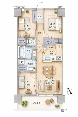 エクセレントシティ千葉弁天一丁目