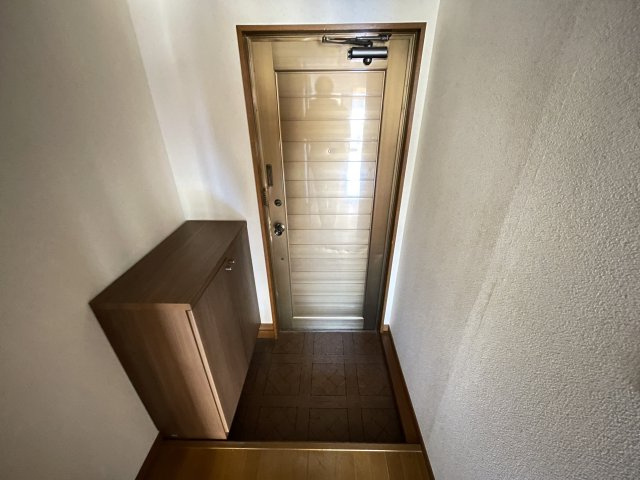 恩田コーポの玄関