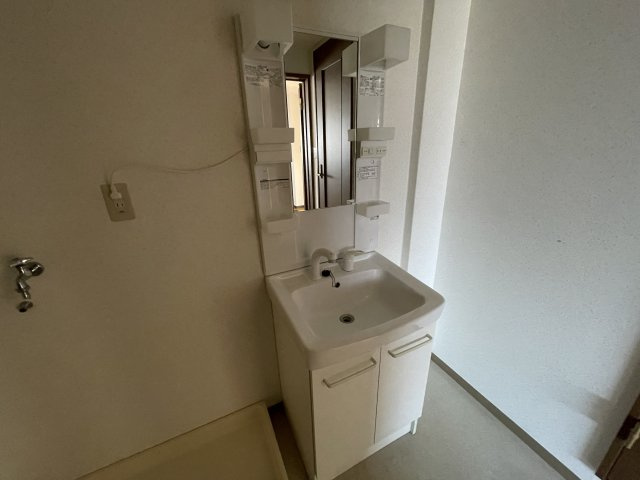 恩田コーポの洗面所