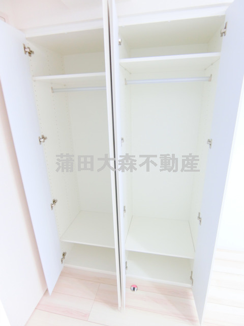ブライズ蒲田EASTの収納|収納　クローゼット