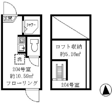ティ・アーモ レディの間取り