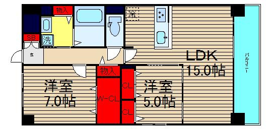 ビビアンパレス桜川公園の間取り