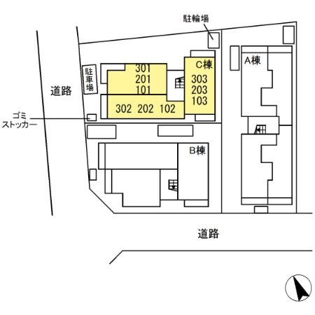 【区画図】 | Dフラット大和田